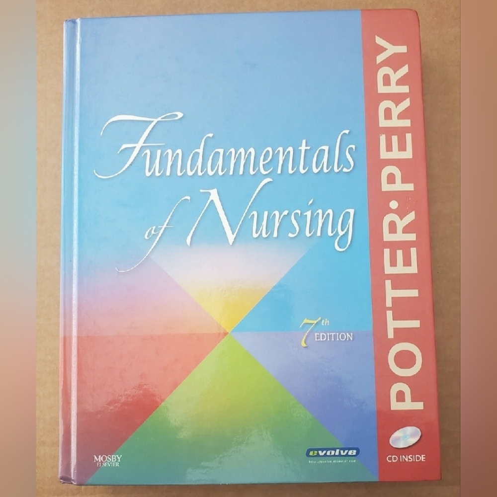 Fundamentals Of Nursing Potter Perry Hardcover Textbook